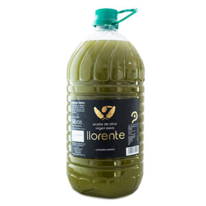 Garrafa PET de 5 litros de Aceite de Oliva Virgen Extra “sin filtrar”