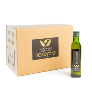 Caja 12 Botellas Cristal 0,5L Aceite de Oliva Virgen Extra